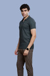 CRAZY MATTY SLIM FIT T-SHIRT - DARK GREY