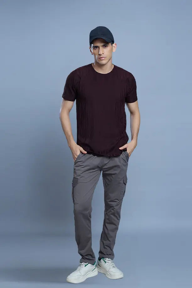 GRACE T SHIRT- MAROON