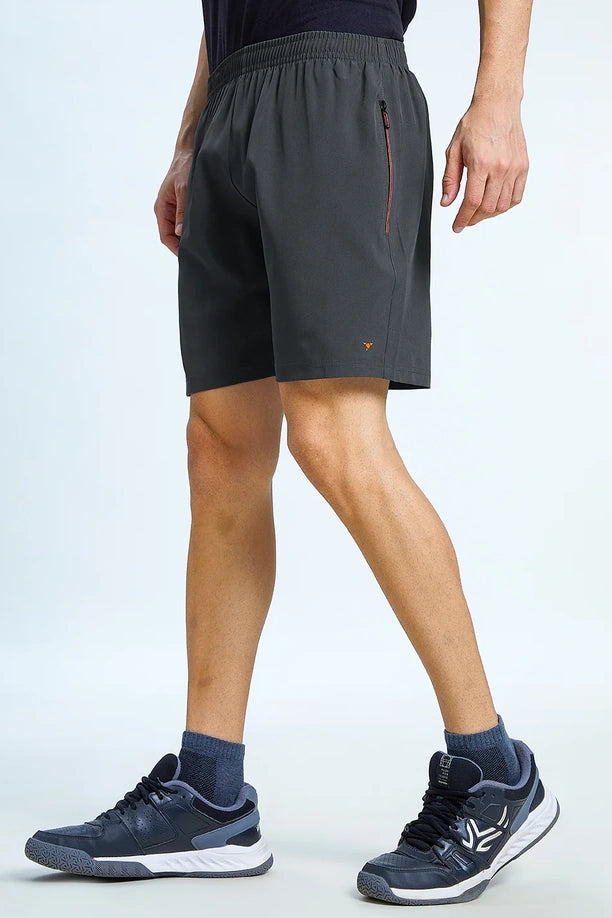 Men Regular Fit Sports Shorts with Pockets