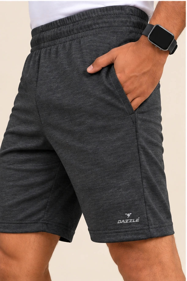 Men Regular Fit Shorts with CRAZY