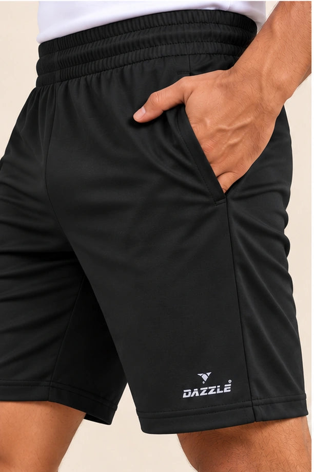 Men Stretch Lycra Sports Shorts with Crazy