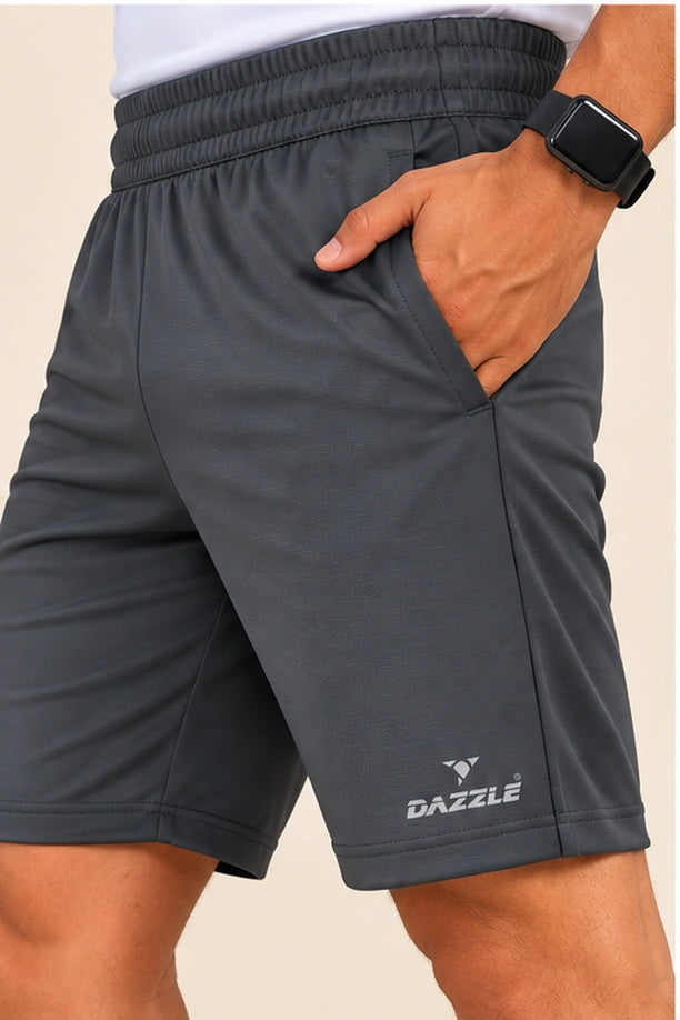 Men Stretch Lycra Sports Shorts with Crazy