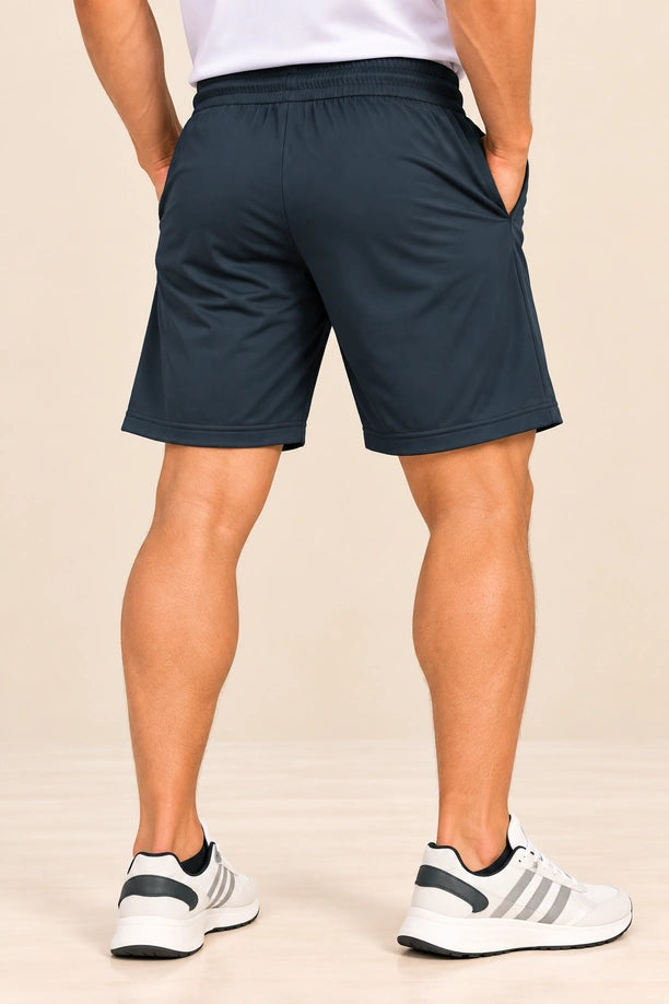 Men Stretch Lycra Sports Shorts with Crazy