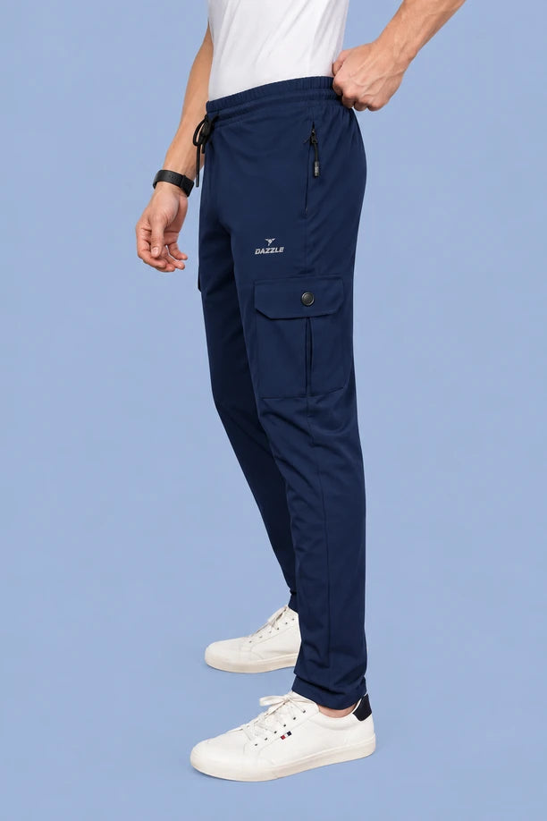 Men Lightweight Korean Cotton Cargo Pants