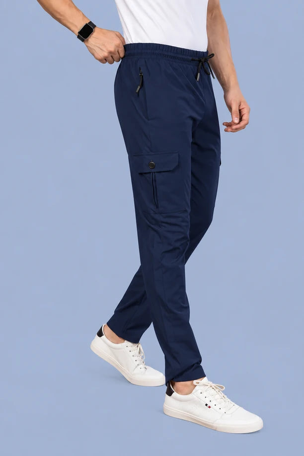 Men Lightweight Korean Cotton Cargo Pants