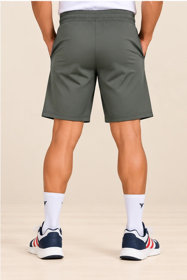 Men Stretch Lycra Sports Shorts with Crazy