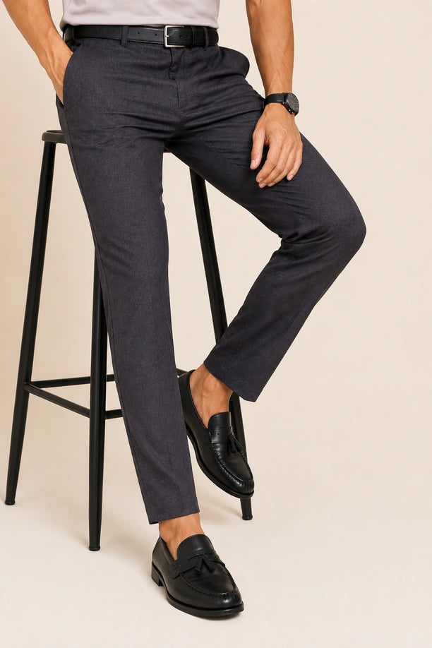 ALL TIME COTTON PANT - DARK GREY