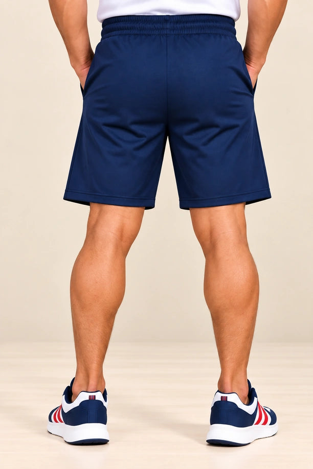 Men Stretch Lycra Sports Shorts with Crazy