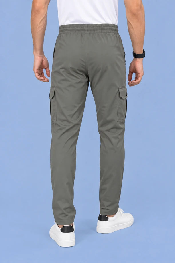 Men Lightweight Korean Cotton Cargo Pants