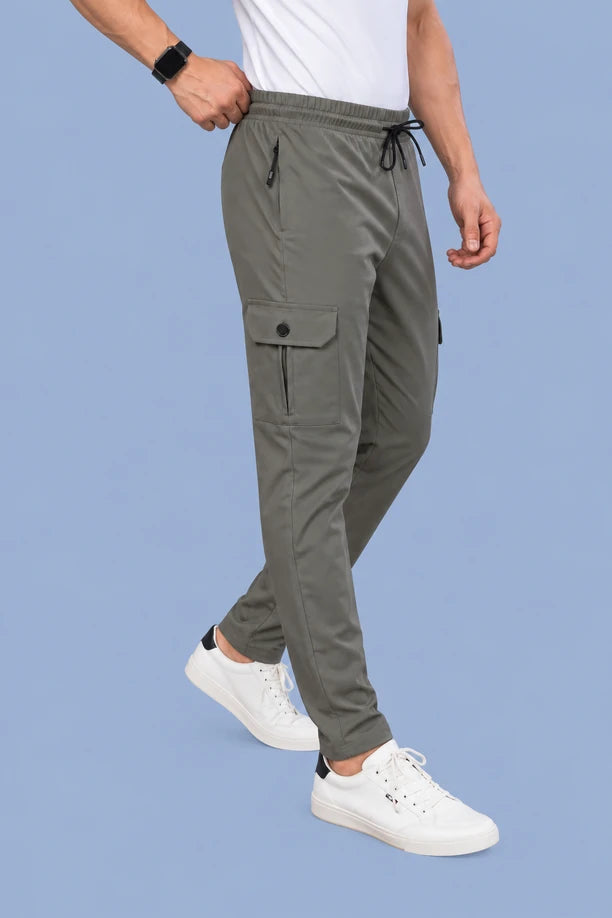Men Lightweight Korean Cotton Cargo Pants
