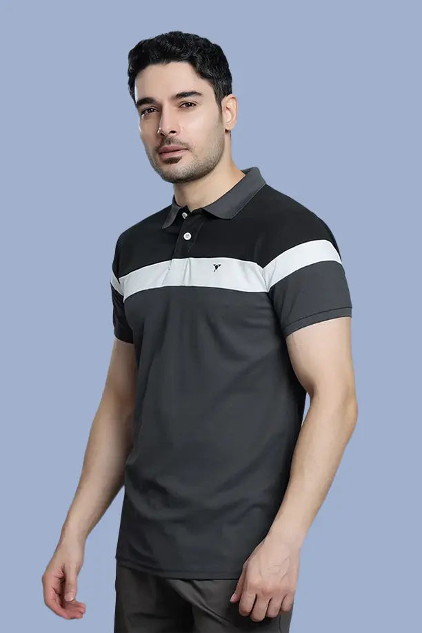 CRAZY MATTY TRENDY T-SHIRT - DARKGREY