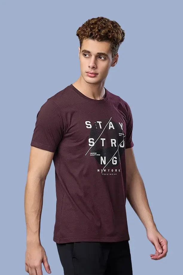 VIBE T-SHIRT - MAROON