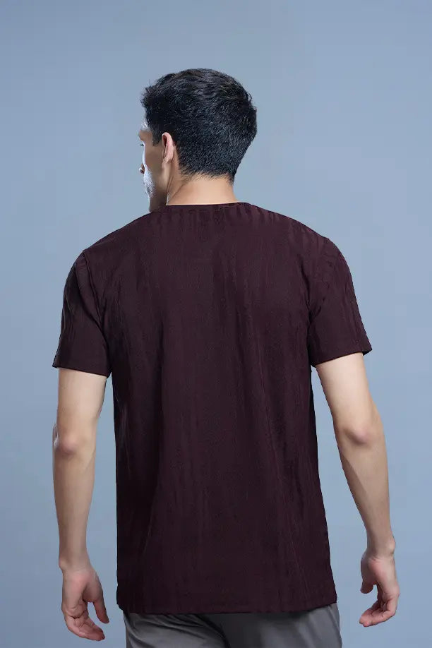 GRACE T SHIRT- MAROON
