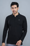 TANGY FULL SLEEVE TSHIRT - BLACK