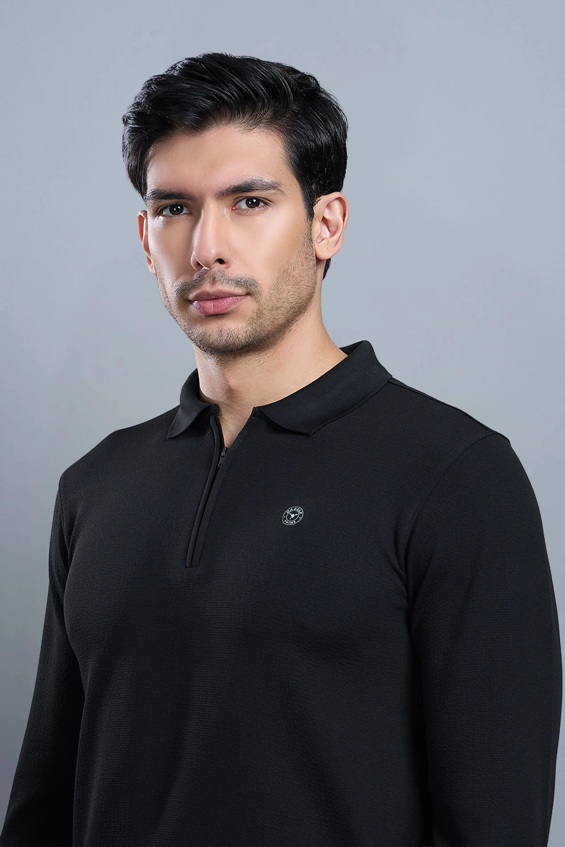 TANGY FULL SLEEVE TSHIRT - BLACK