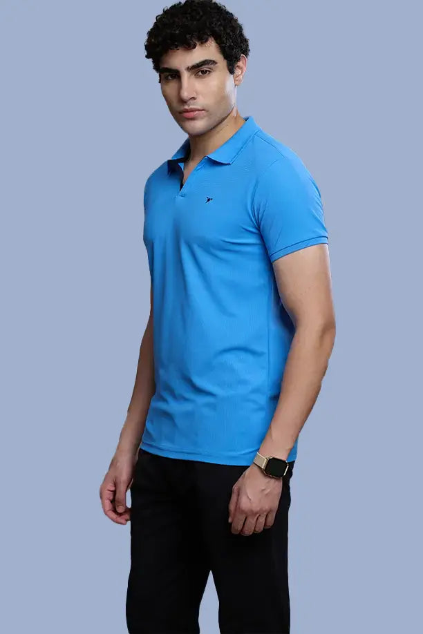 CRAZY MATTY SLIM FIT T-SHIRT - SKY BLUE