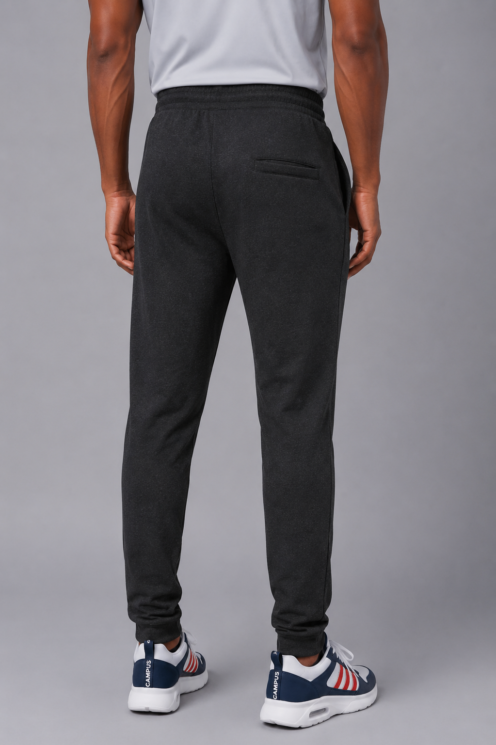 CORE COTTON TRACK | MELANGE BLACK