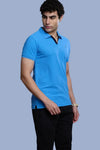 CRAZY MATTY SLIM FIT T-SHIRT - SKY BLUE