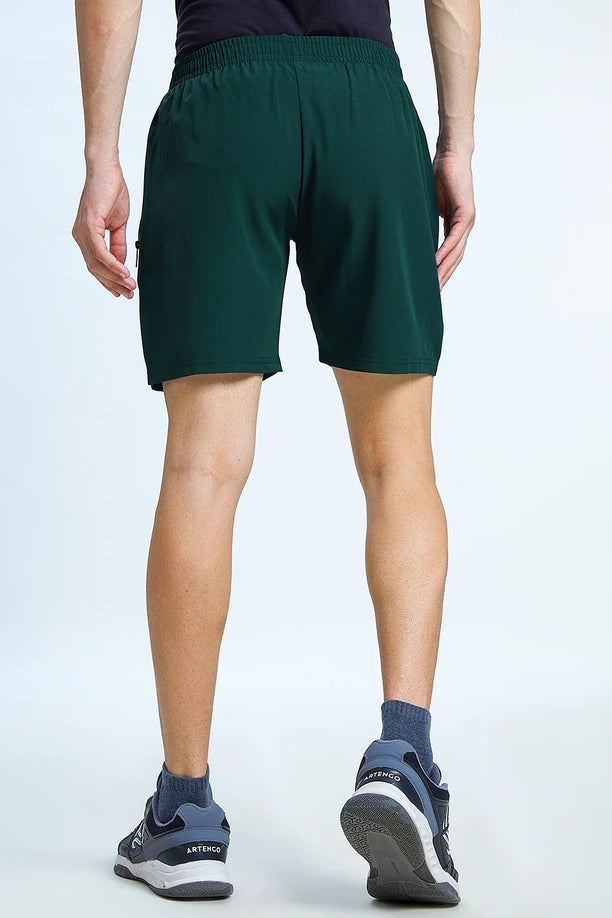 Men Regular Fit Sports Shorts with Pockets