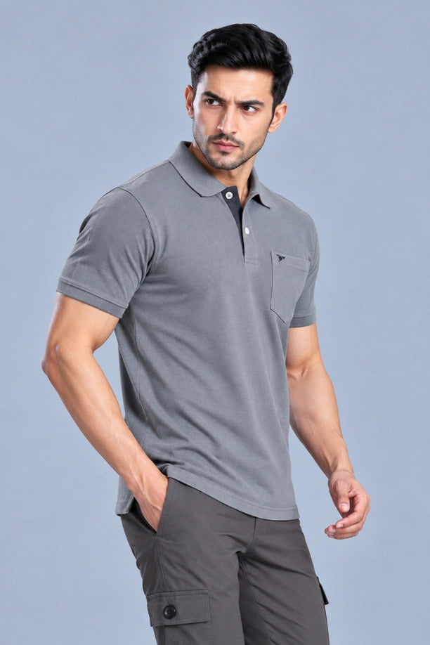 Men Comfort Fit T-Shirt with MATTY