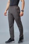 Men's Regular Fit Track Pants Pockets with RACE
