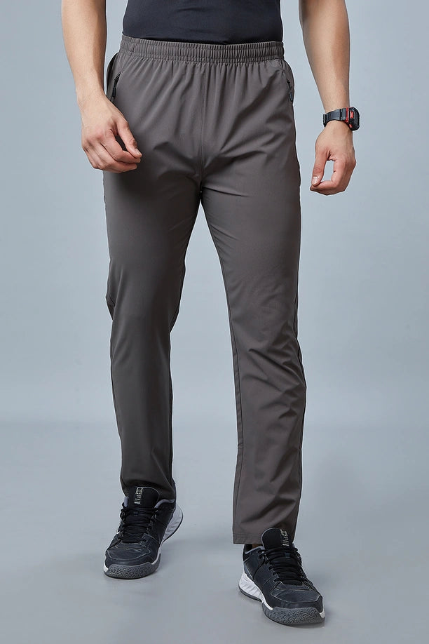 Men's Regular Fit Track Pants Pockets with RACE