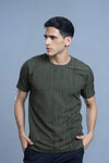 GRACE T SHIRT- OLIVE GREEN
