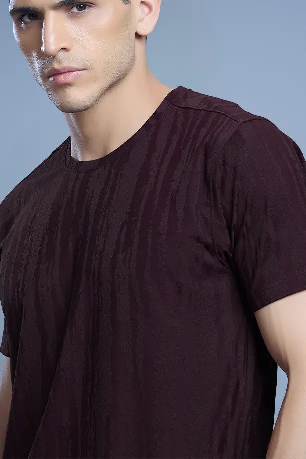 GRACE T SHIRT- MAROON