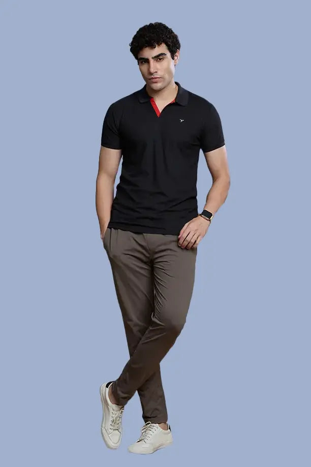 CRAZY MATTY SLIM FIT T-SHIRT - BLACK