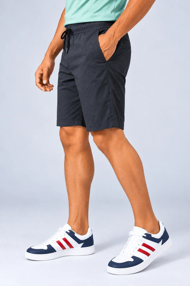 Men Regular Fit Running Shorts with BLOOM