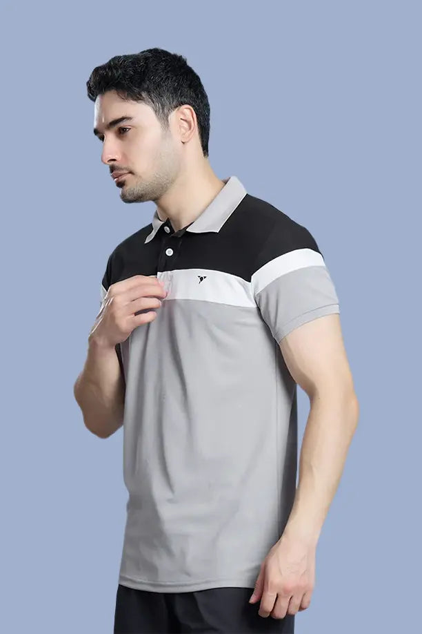 CRAZY MATTY TRENDY T-SHIRT - GREY