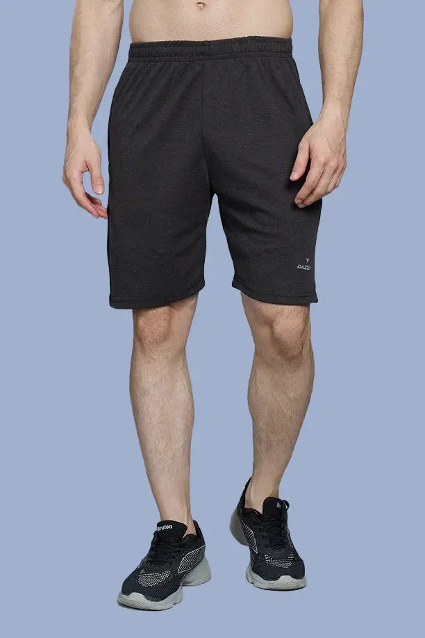 LONG SHORT PC SPCL - MELANGE BLACK