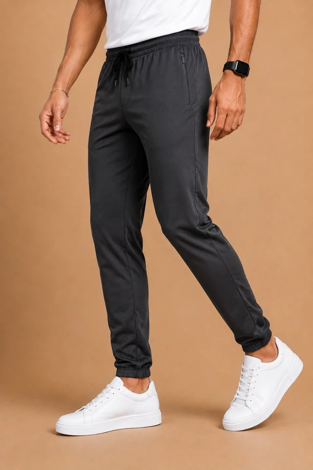 Men Cotton Regular Fit Trackpants with ALL TIME COTTON