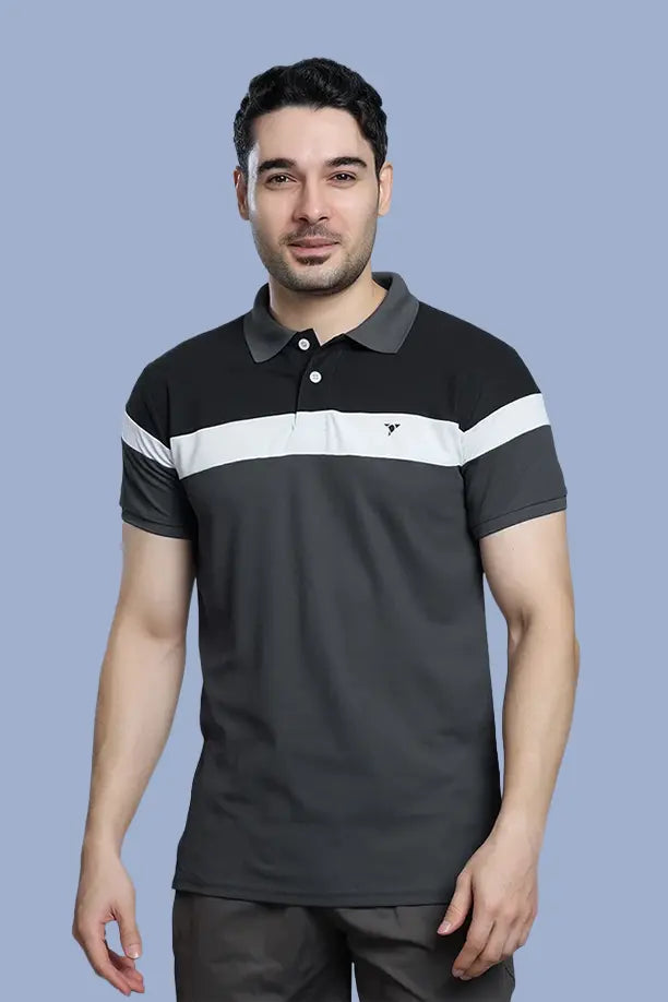 CRAZY MATTY TRENDY T-SHIRT - DARKGREY