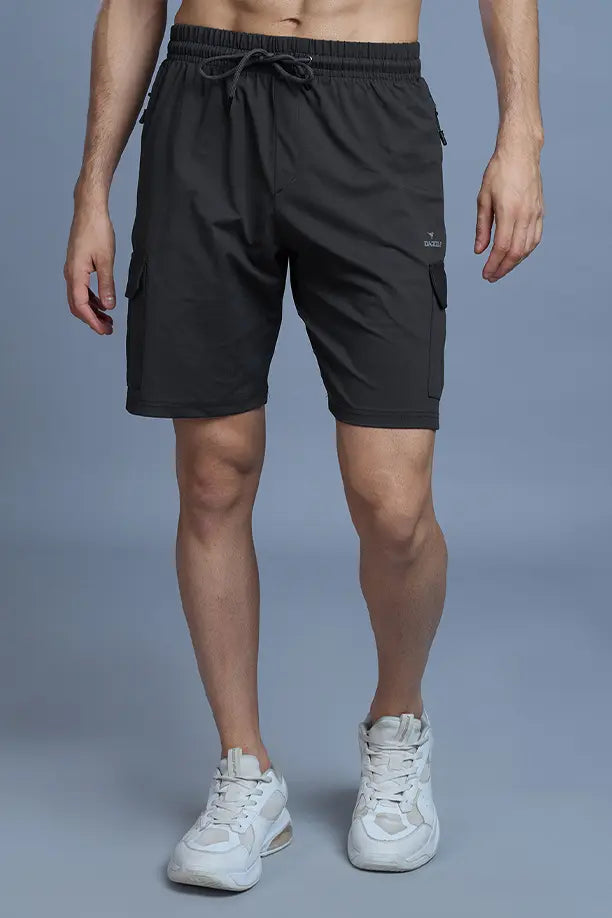 POWER CARGO SHORT - DARK GREY