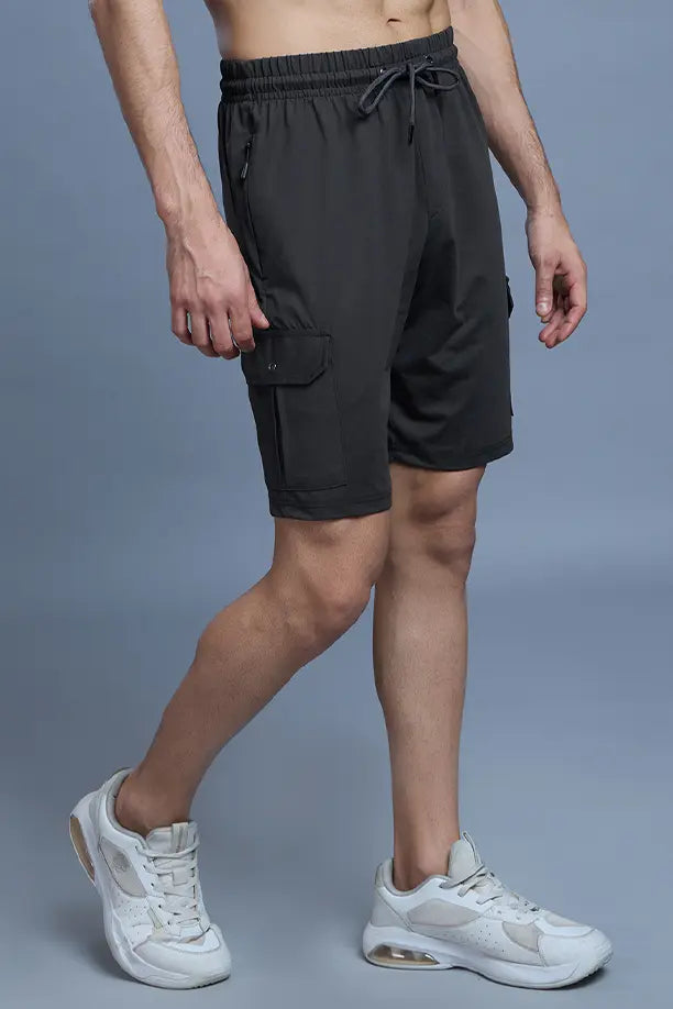 POWER CARGO SHORT - DARK GREY