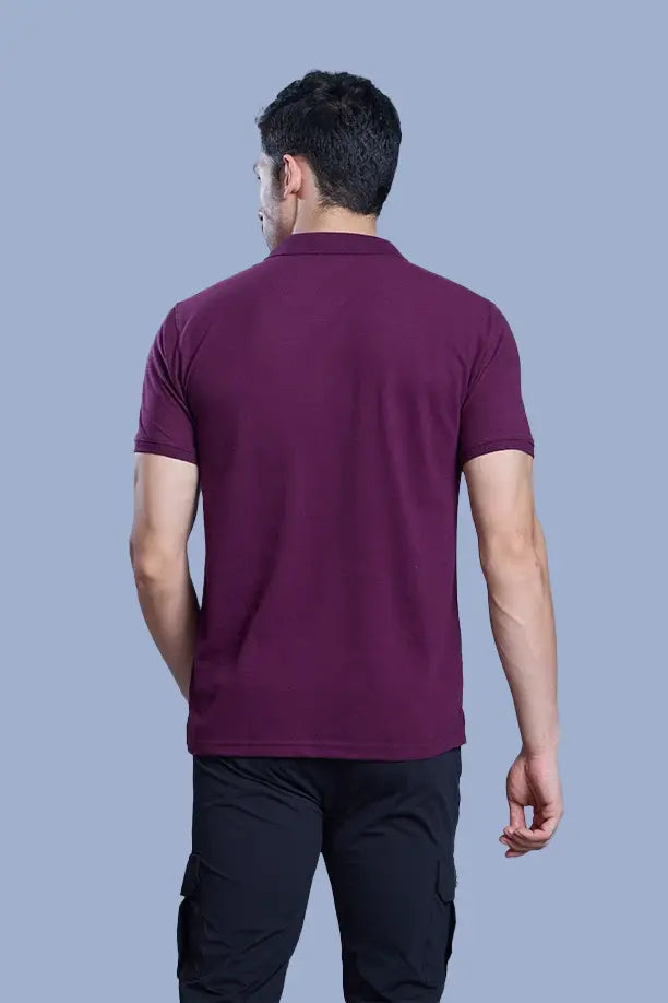 MATTY COMFORT T-SHIRT- ITALIAN PLUM