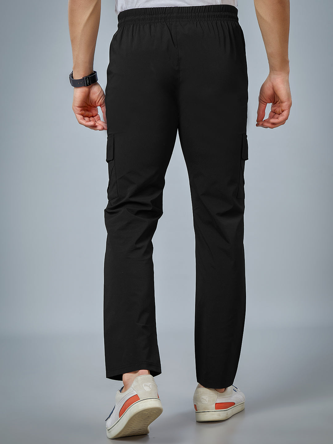 Men Regular Fit Cargo Pants with PILOT