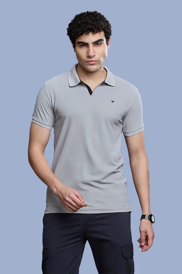 CRAZY MATTY SLIM FIT T-SHIRT - LIGHT GREY