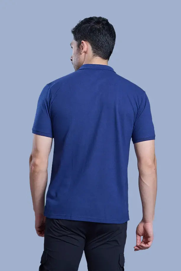 MATTY COMFORT T-SHIRT- INDIGO BLUE