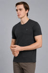 JOLLY ROUND NECK T SHIRT | DARK GREY