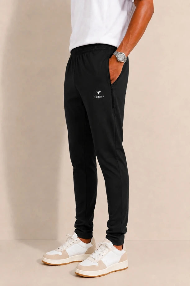 Men Lycra Slim Fit Stretch Lower with CRAZY