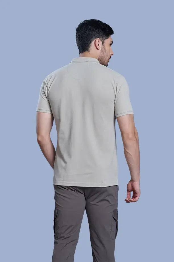 MATTY COMFORT T-SHIRT- LIGHT GREY