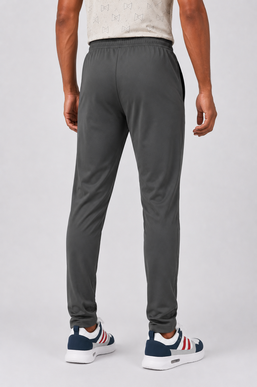 Men Regular Fit Stretch Trackwear | LYCRA TRACK PANT