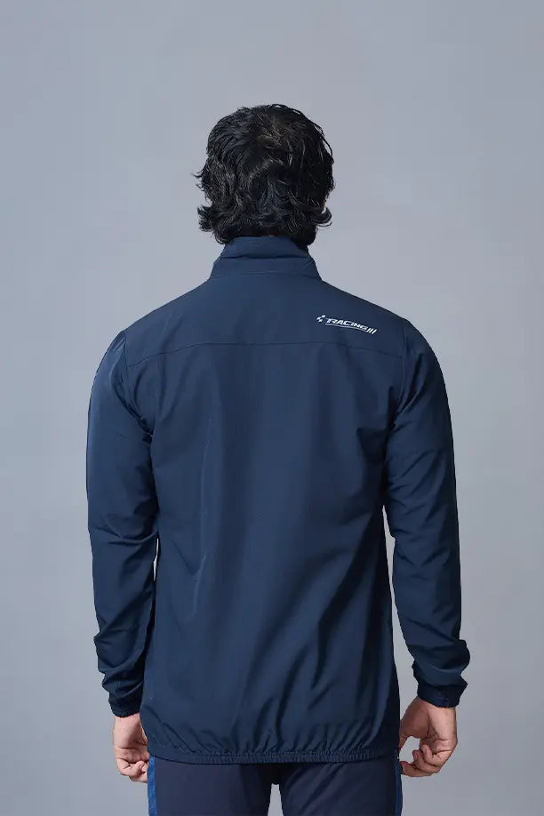RACE JACKET - NAVY BLUE