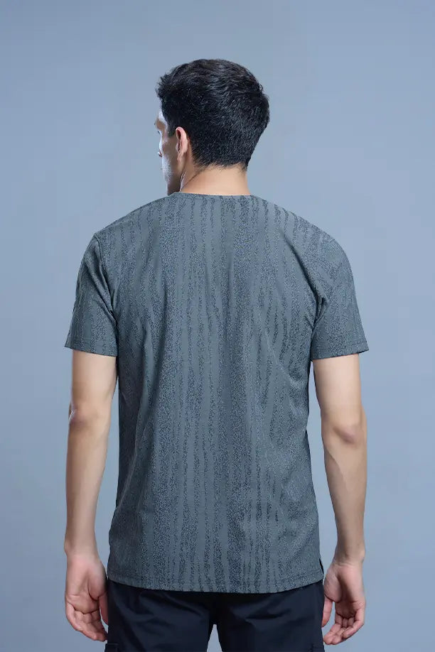 GRACE T SHIRT- BLUE GREY