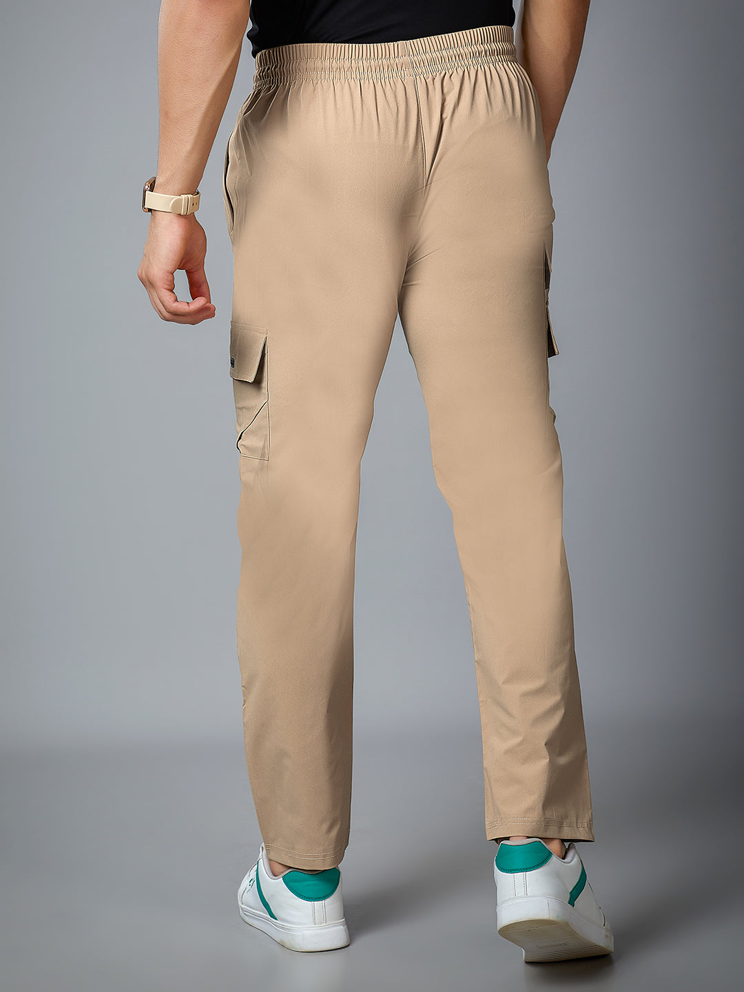 Men Regular Fit Cargo Pants with PILOT