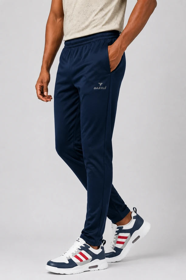 Men Regular Fit Stretch Trackwear | LYCRA TRACK PANT