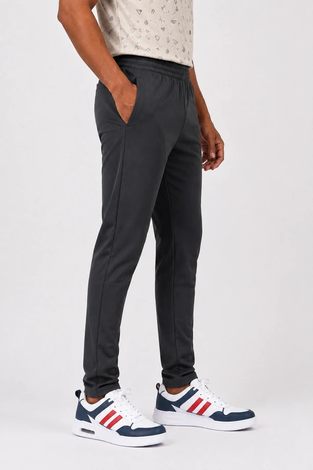 Men Regular Fit Stretch Trackwear | LYCRA TRACK PANT