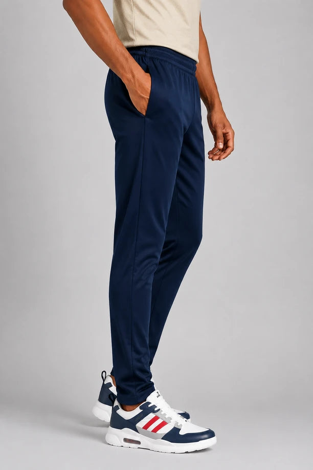Men Regular Fit Stretch Trackwear | LYCRA TRACK PANT
